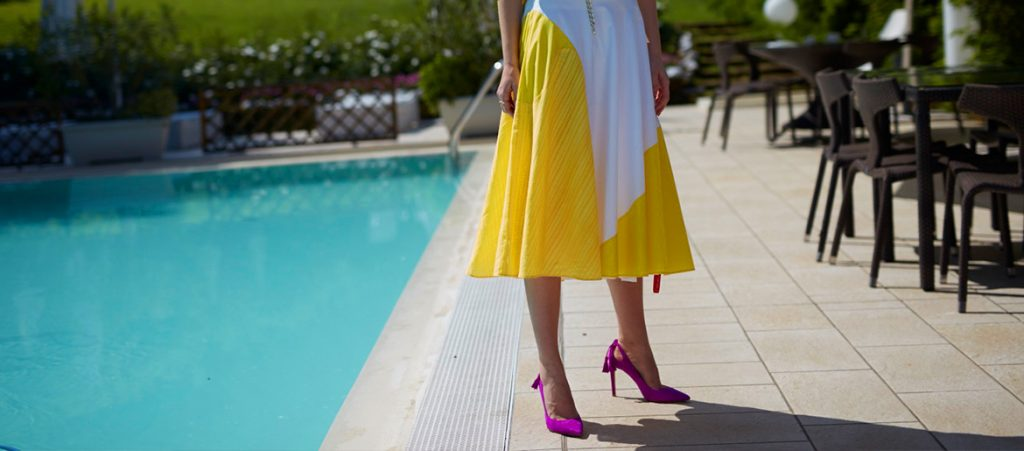 scarpe gialle come abbinarle