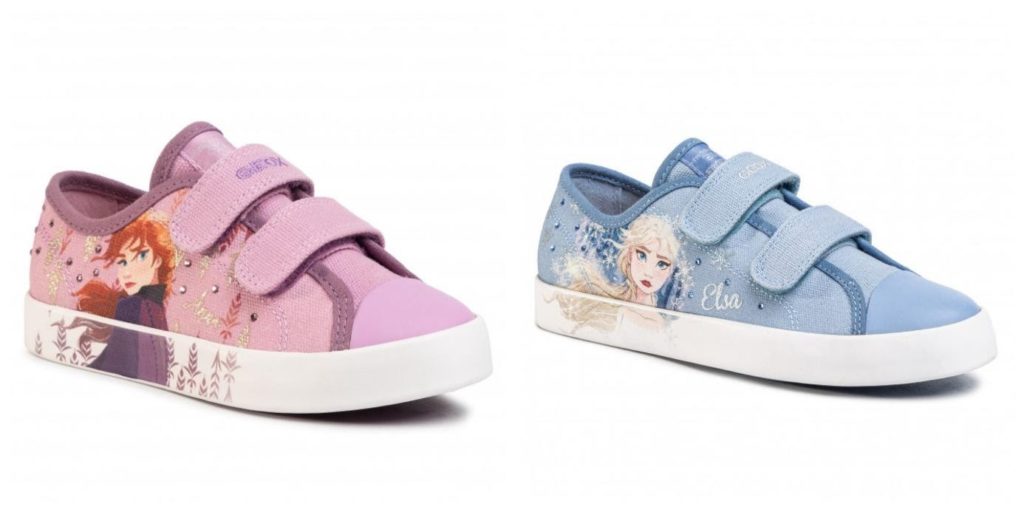 scarpe azzurre o rosa