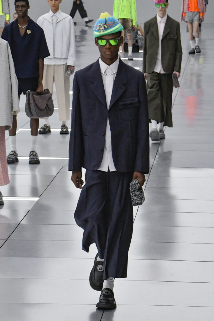 Moda scarpe uomo primavera-estate 2024: mocassini neri, Dior